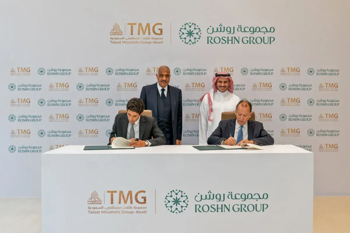 ROSHN Group and TMG Saudi sign a preliminary agreement to explore a major mixed-use development in Riyadh.