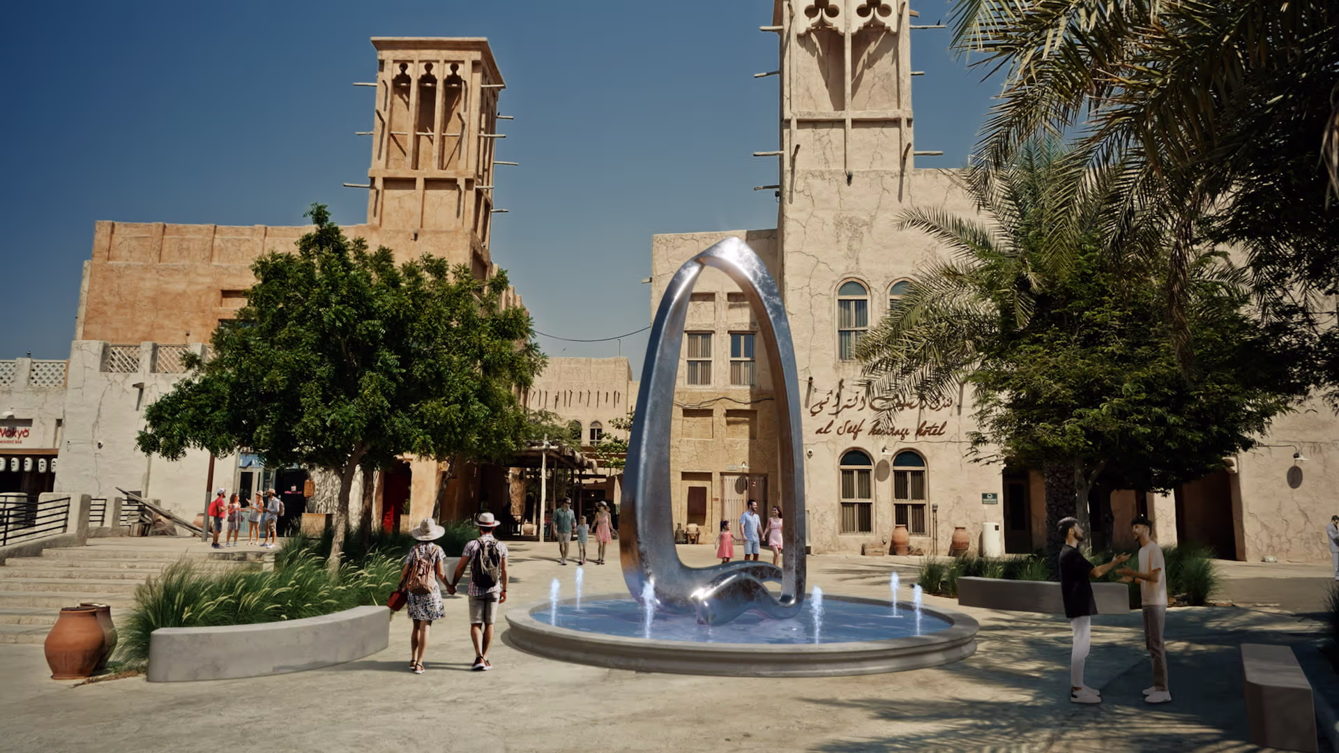 The Historic Al Ras Walkway will connect key heritage landmarks, including Al Ahmadiya School, Sheikh Saeed Al Maktoum House, Al Ras Public Library, Al Fahidi Fort and Al Shindagha Historic District.