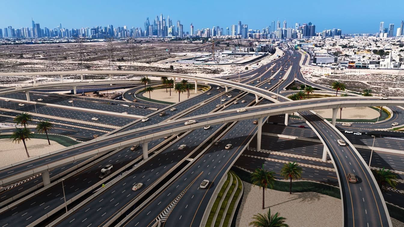 Phase I of the Hessa Street Development, which includes completed bridges, upgraded intersections and dedicated cycling tracks, is scheduled to open in April.
