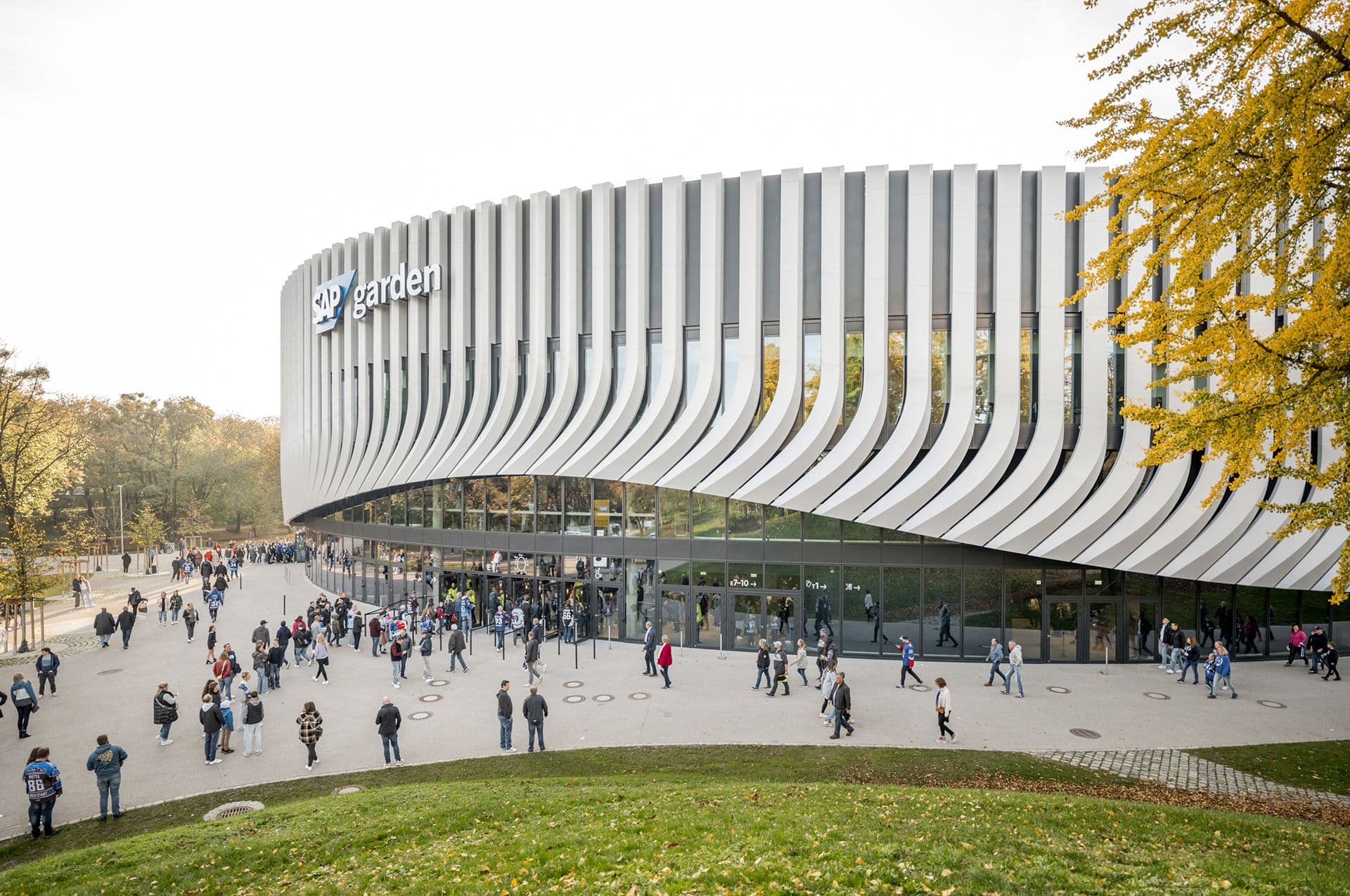 Exterior façade within Olympic Park