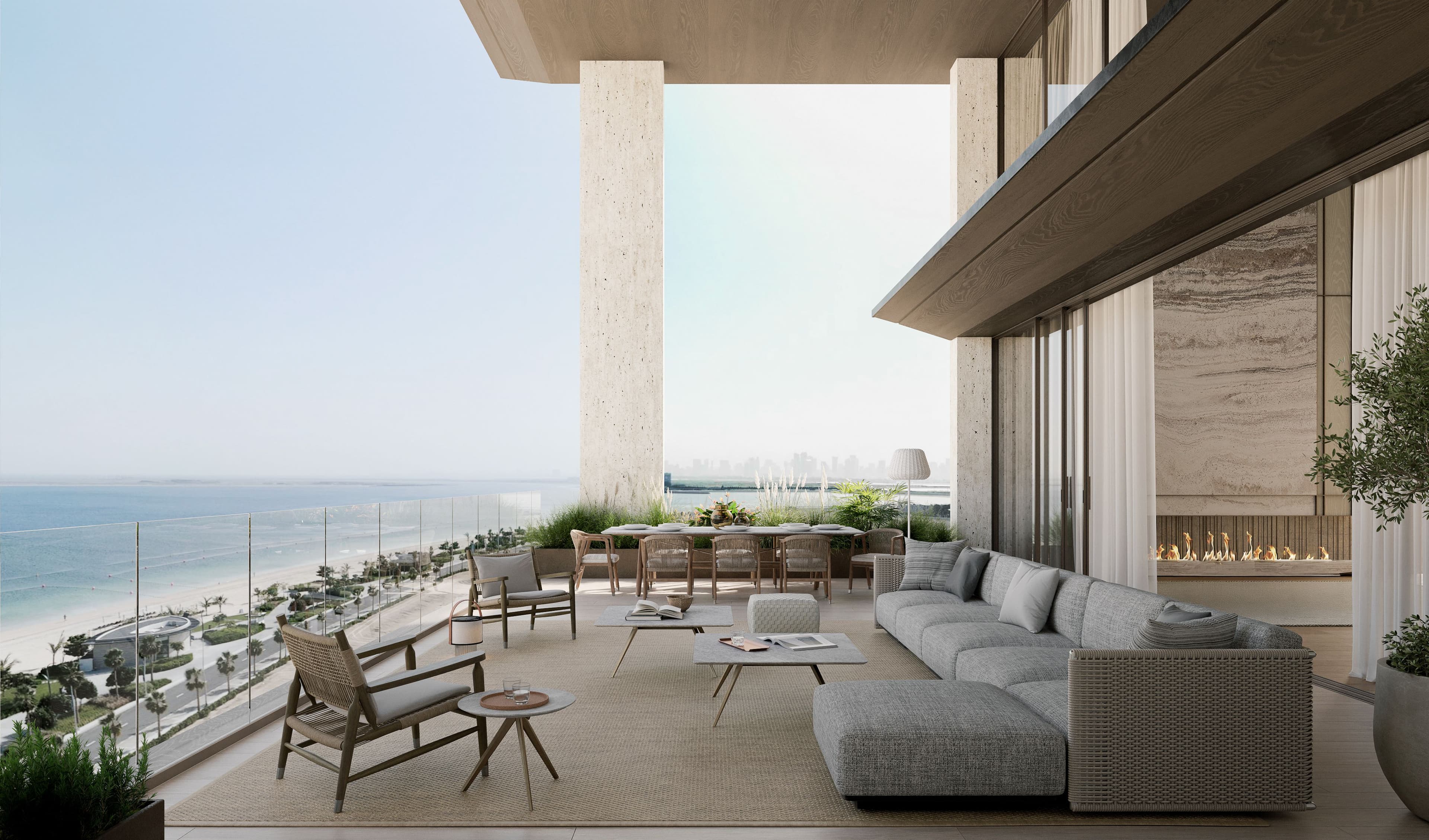 Set within Dubai Islands, Omoria Private Residences combines beachfront living with access to marinas, green spaces, retail, healthcare, education, and lifestyle infrastructure.