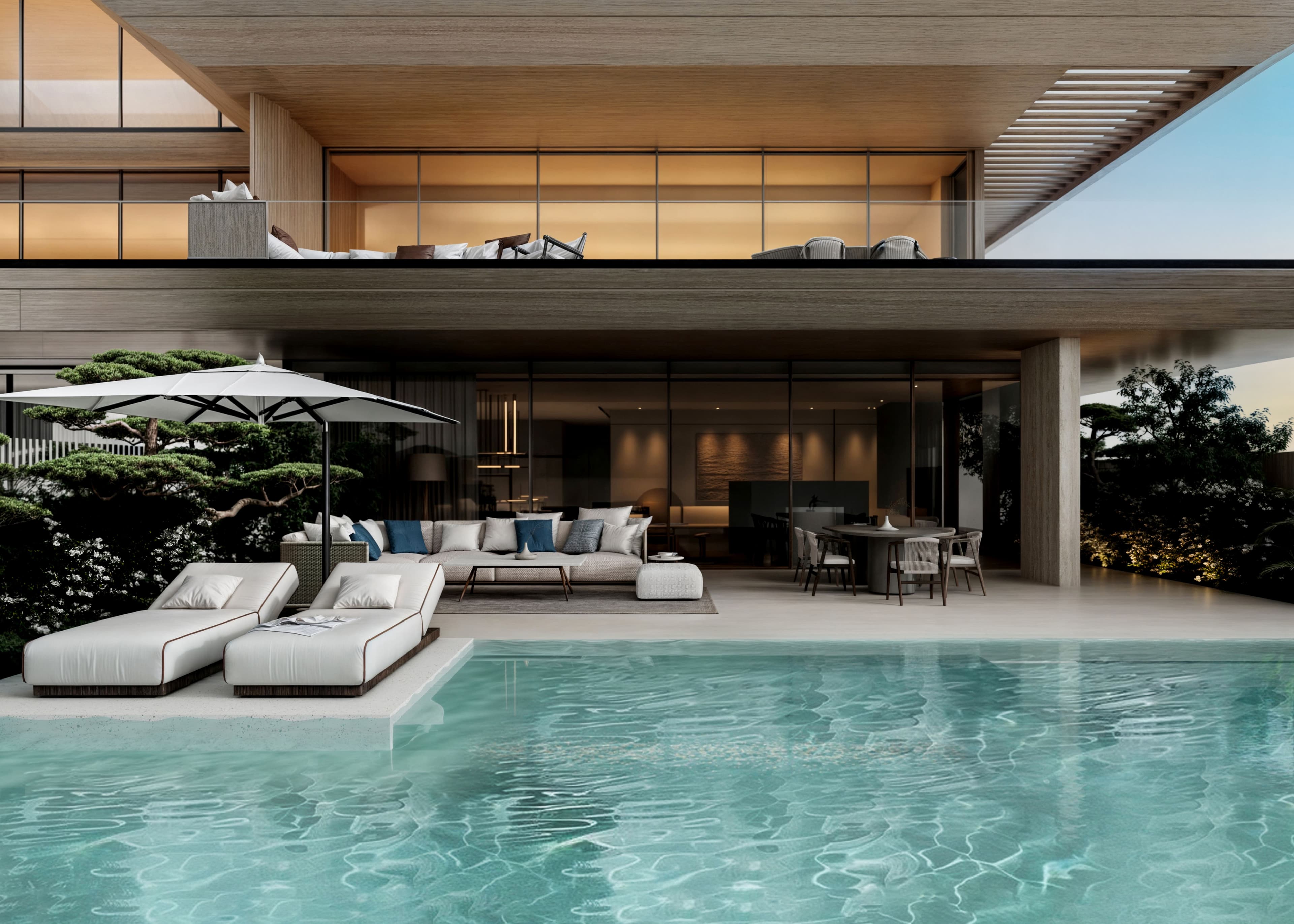 Omoria Private Residences will feature a curated collection of fully finished and furnished homes, including studio suites, apartments, duplexes, signature residences, and penthouses.