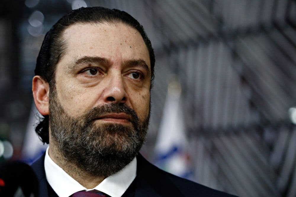 Former Lebanese Prime Minister Saad Hariri