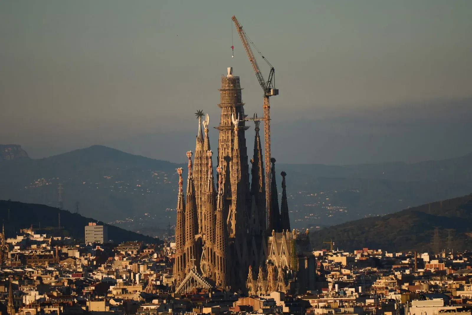 Sagrada Família. Image: AP Photo - Emilio Morenatti