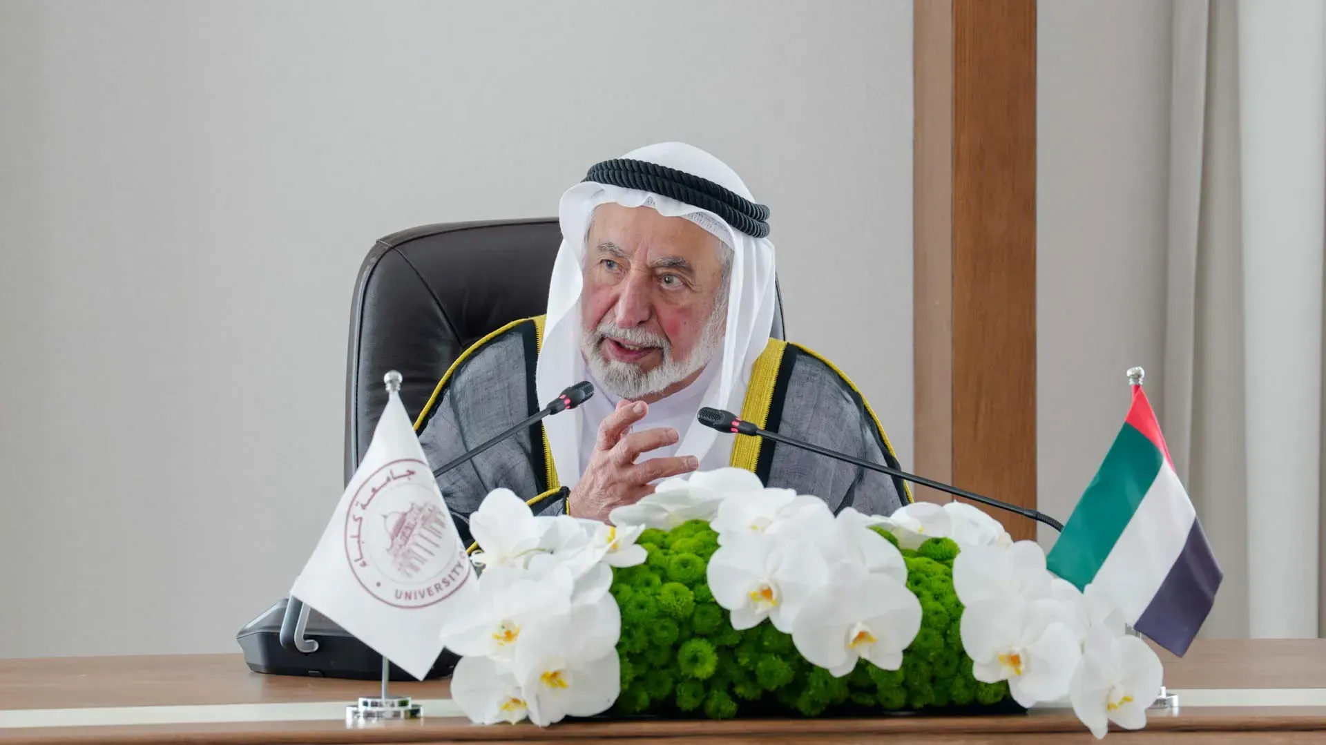 Dr Sheikh Sultan Bin Mohammed Al Qasimi. 