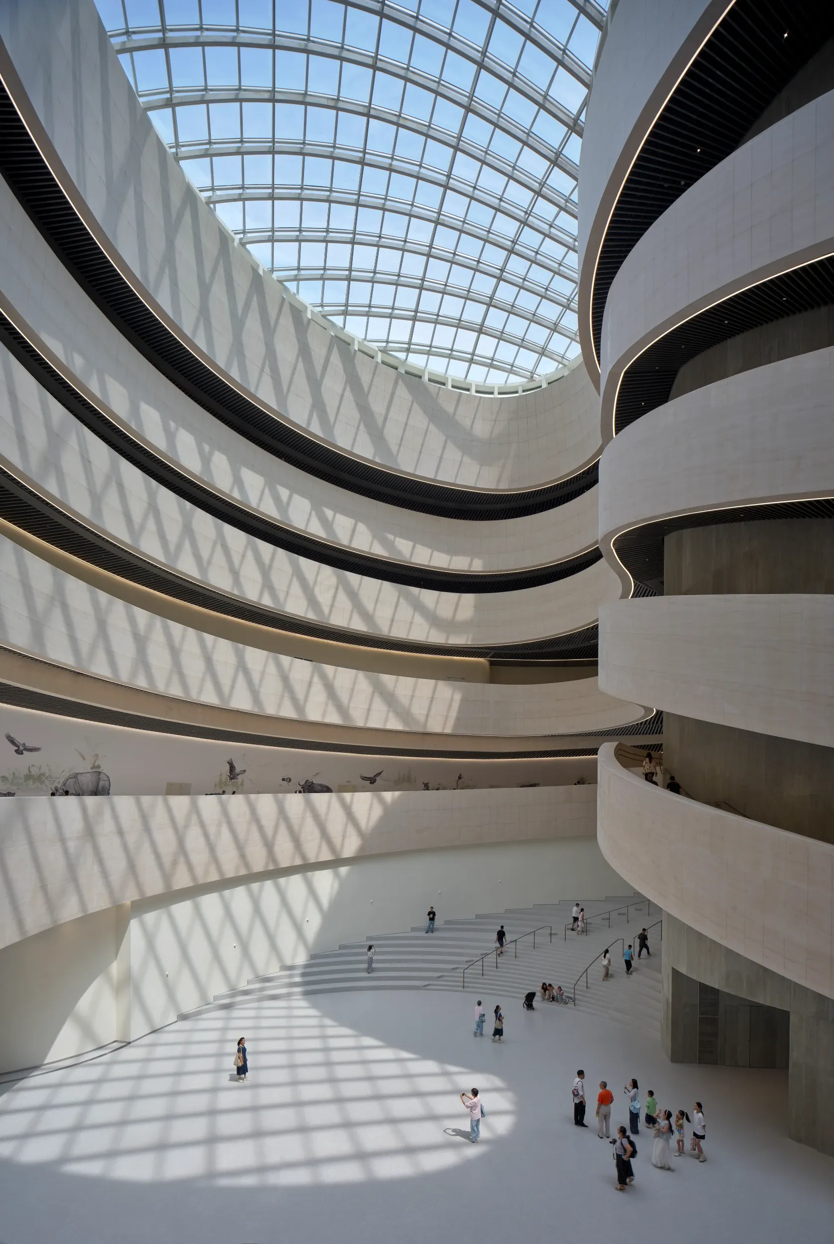 Shenzhen Natural History Museum in Pingshan District, designed by 3XN, B+H Architects and Zhubo Design. © Adam Mørk