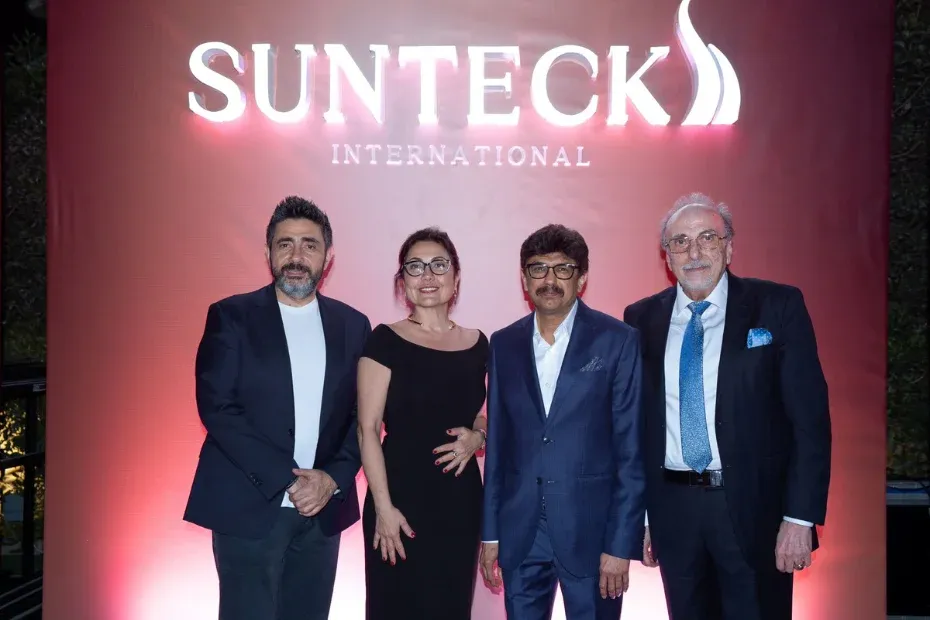 From left to right: Joe Tabet of JT+Partners, Sayeli Uysal Ayaydin of HBA London, Kamal Khetan of Sunteck Realty, and Imad Al-Khoury, CEO. 
