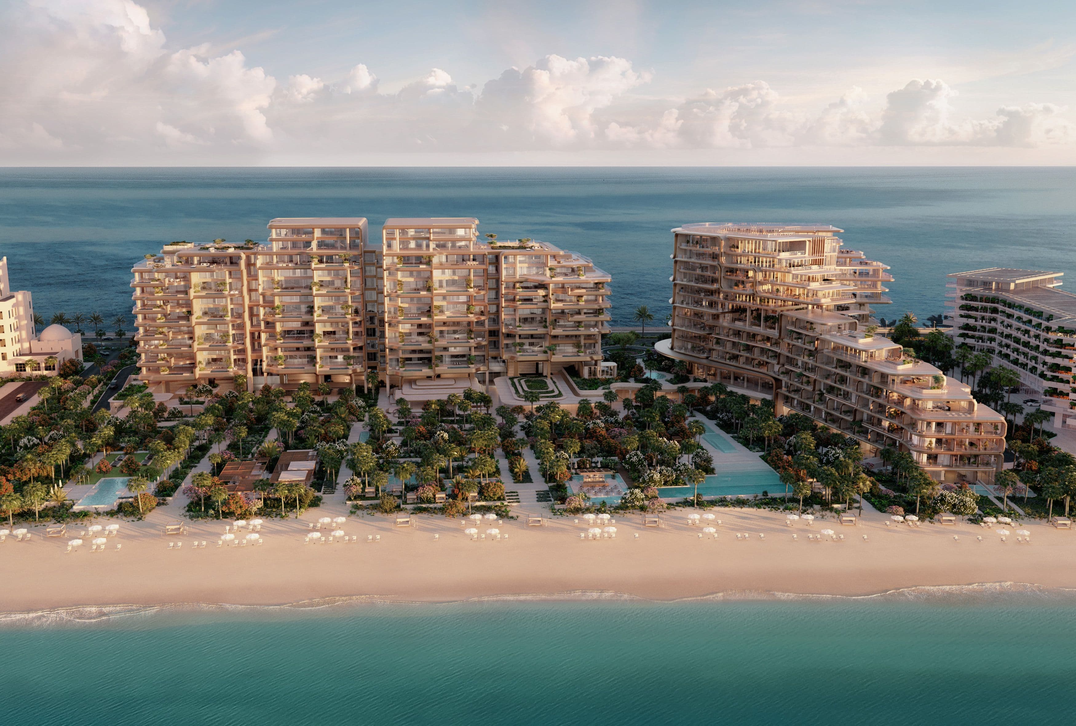 The Alba Residences by OMNIYAT on Palm Jumeirah, Dubai.