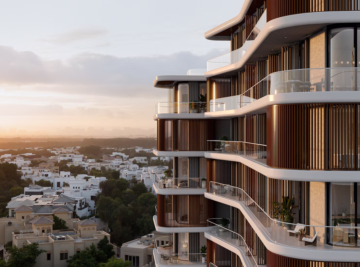 Comprising three contemporary low-rise buildings, The Cape offers a curated collection of 1, 2, 3, and 4-bedroom residences.