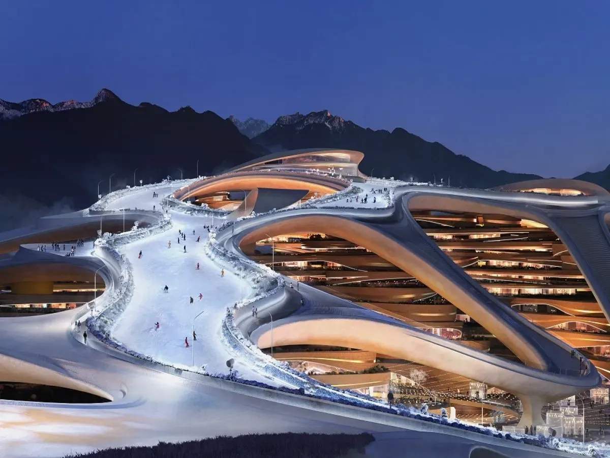 NEOM’s Trojena Ski Resort Rises in the Desert Mountains of Tabuk, KSA