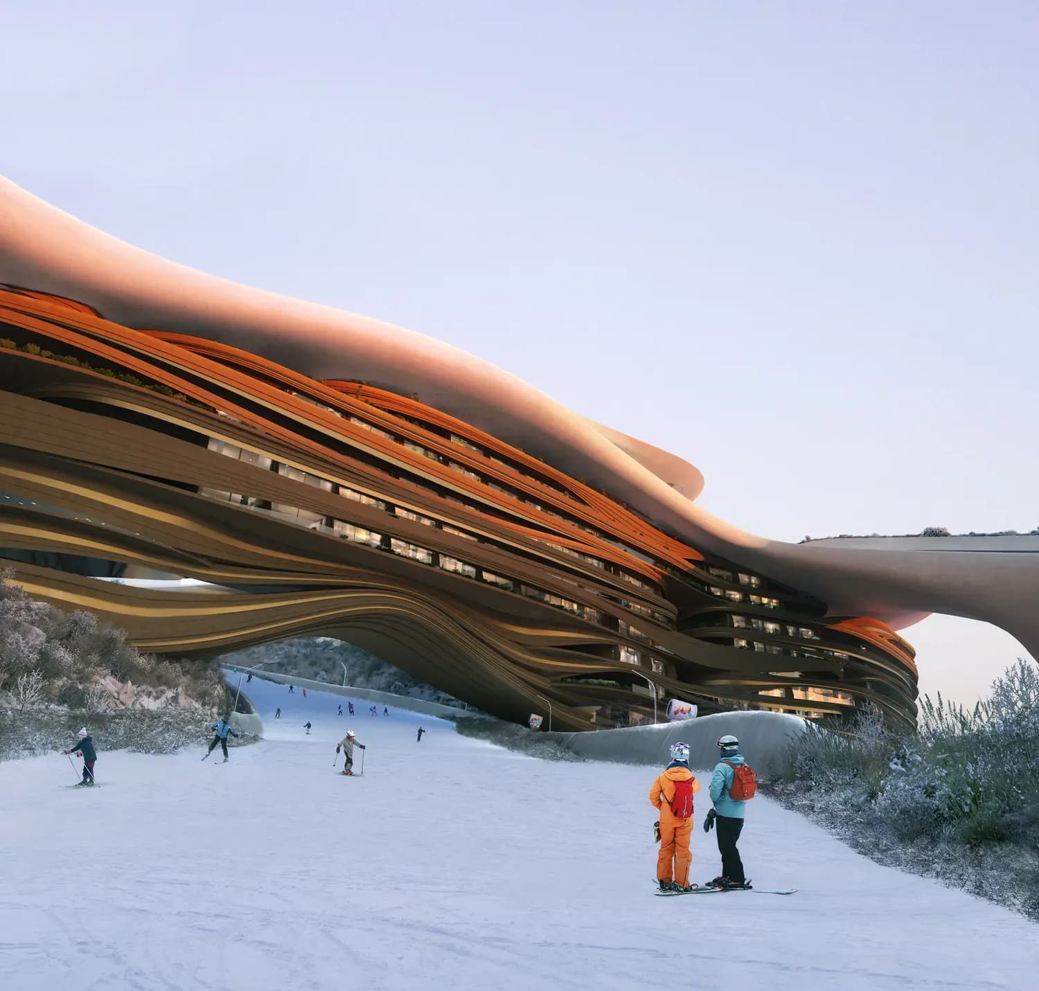 NEOM’s Futuristic Desert Ski Resort