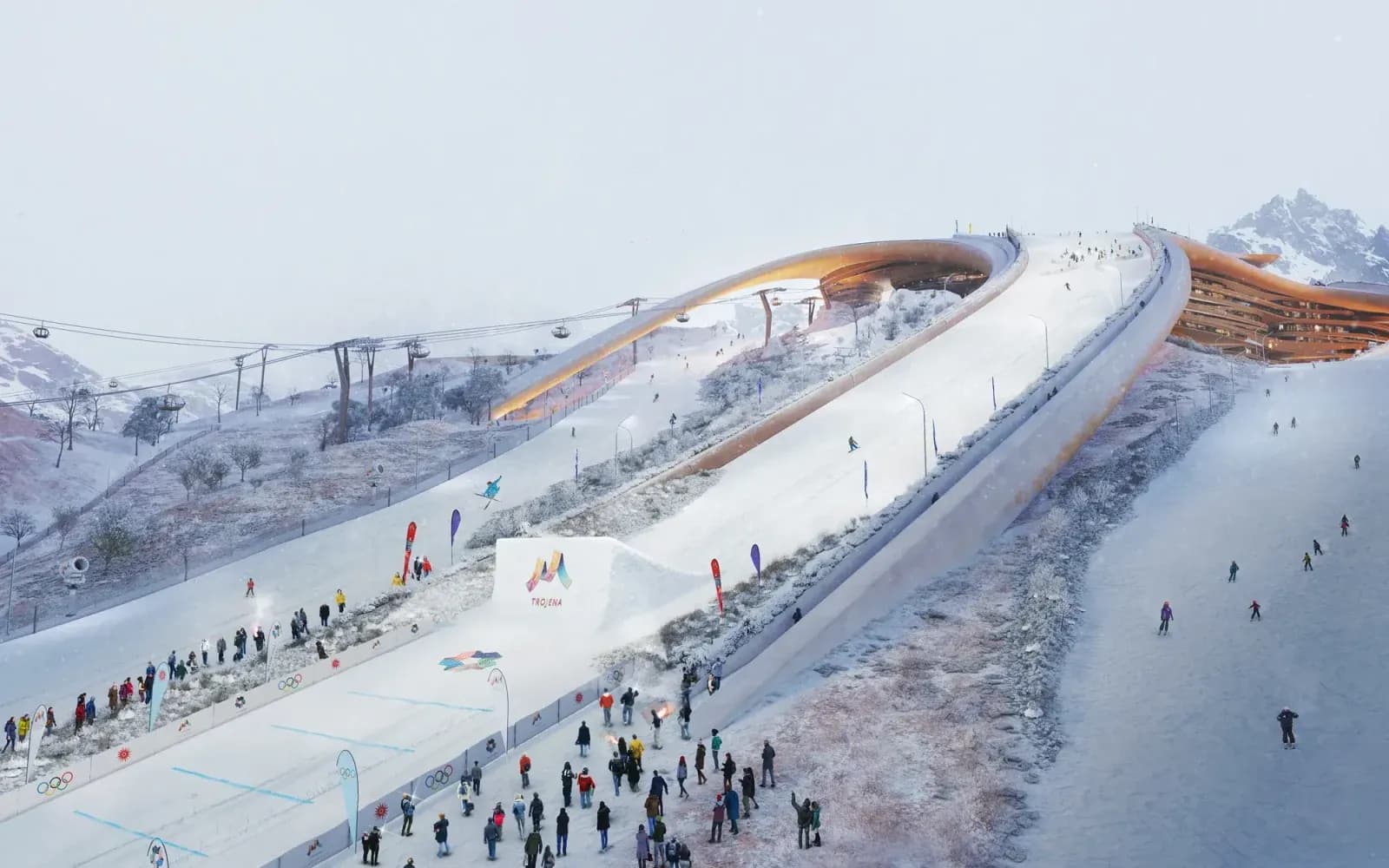 NEOM’s Futuristic Desert Ski Resort