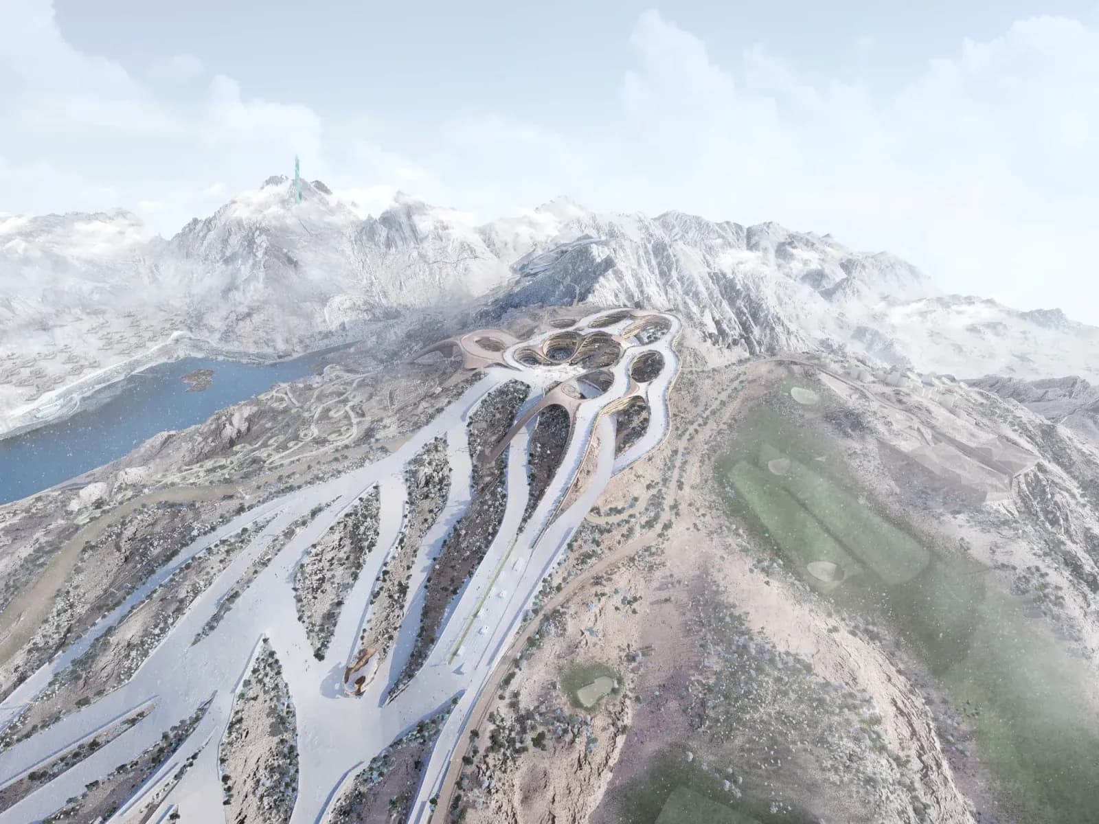 NEOM’s Futuristic Desert Ski Resort