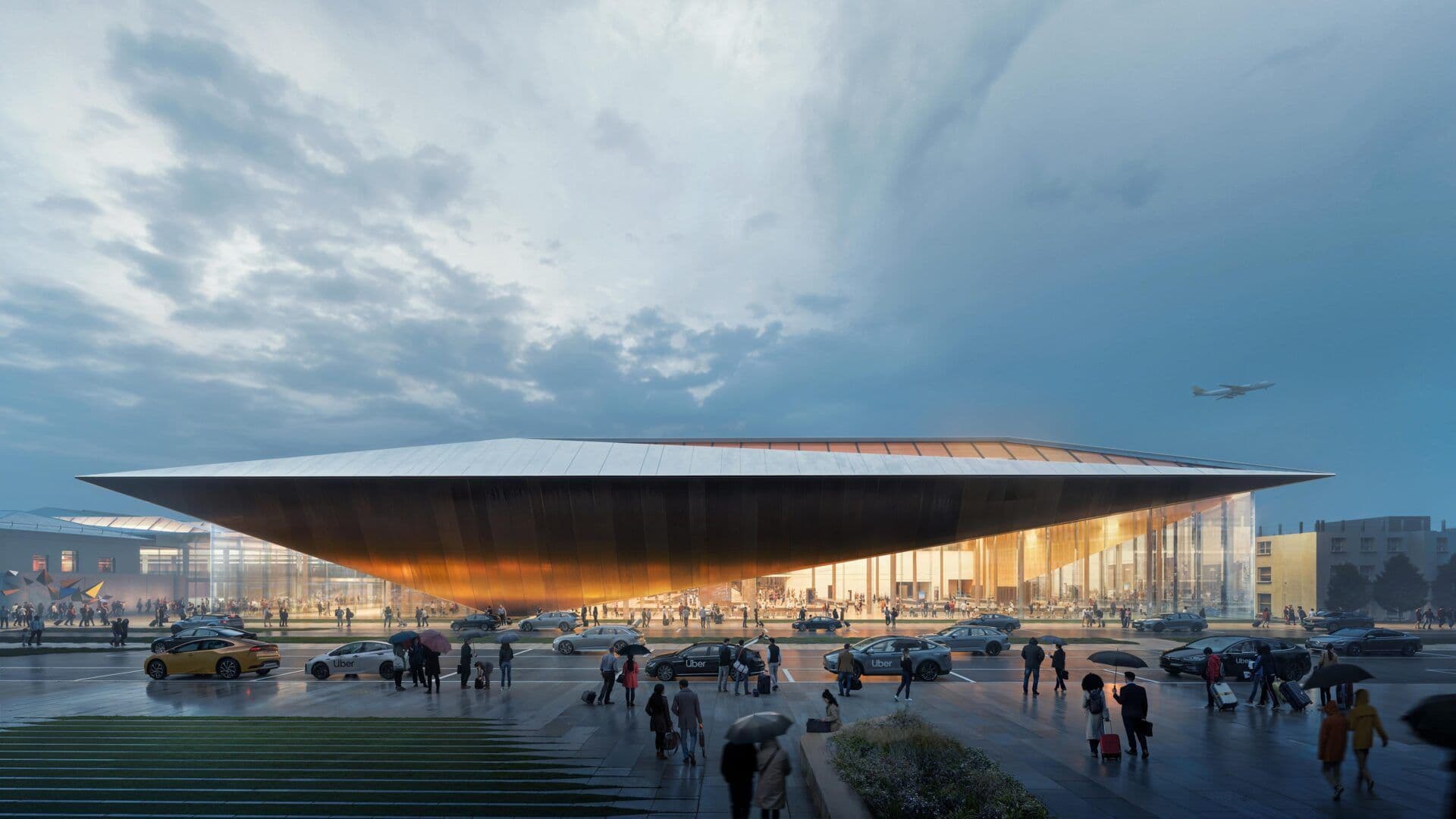 Zaha Hadid Architects Wins Design Competition for Vilnius Airport Terminal