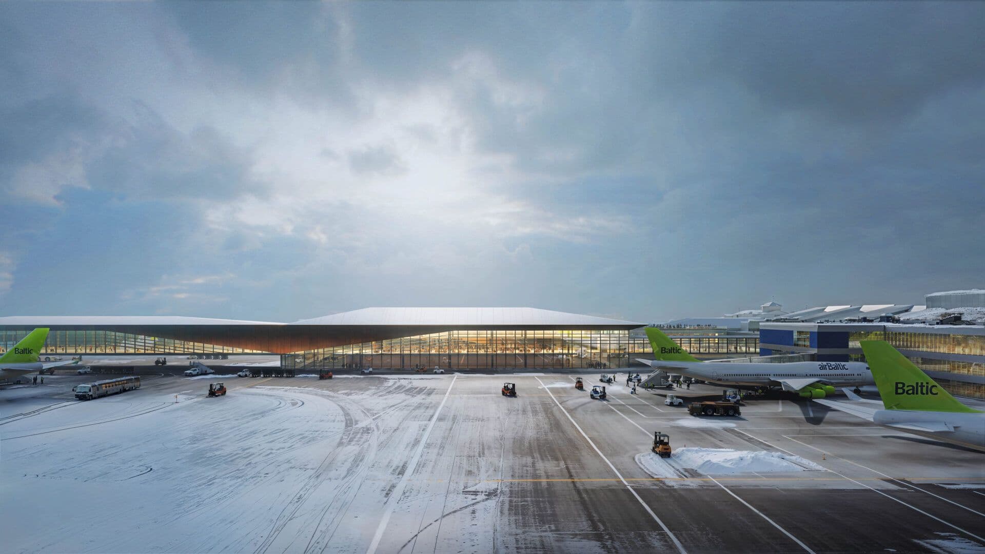 Vilnius Airport, Lithuania