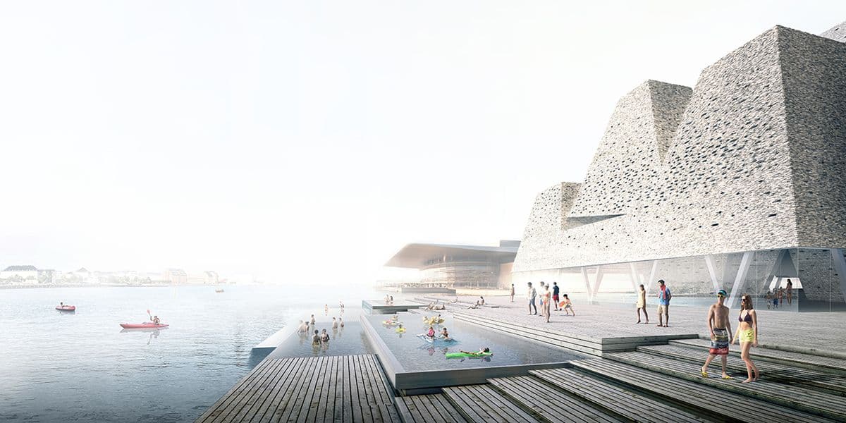 Waterfront Culture Center by Kengo Kuma