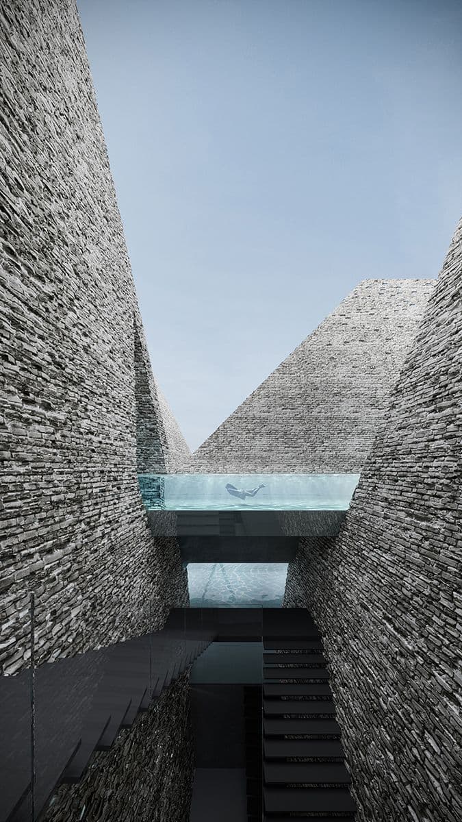 Waterfront Culture Center by Kengo Kuma