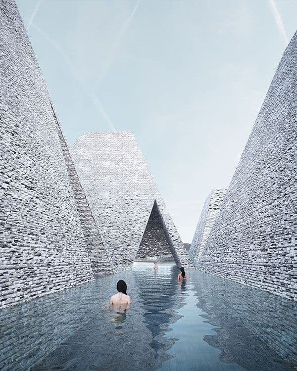 Waterfront Culture Center by Kengo Kuma