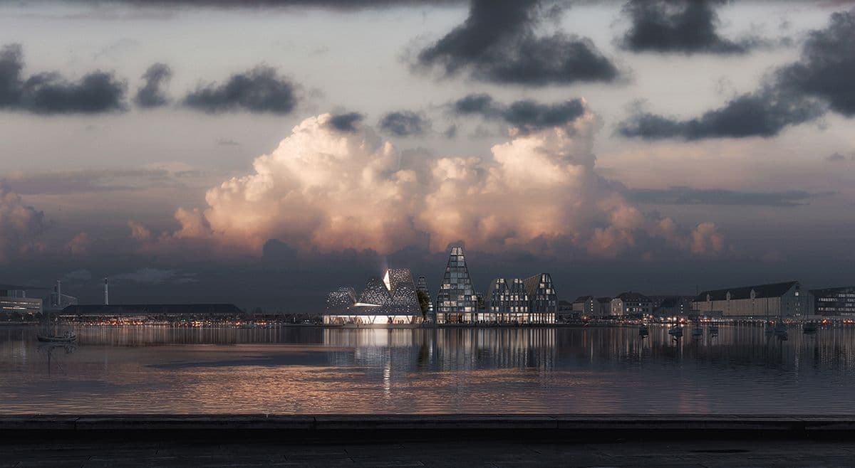 Waterfront Culture Center by Kengo Kuma
