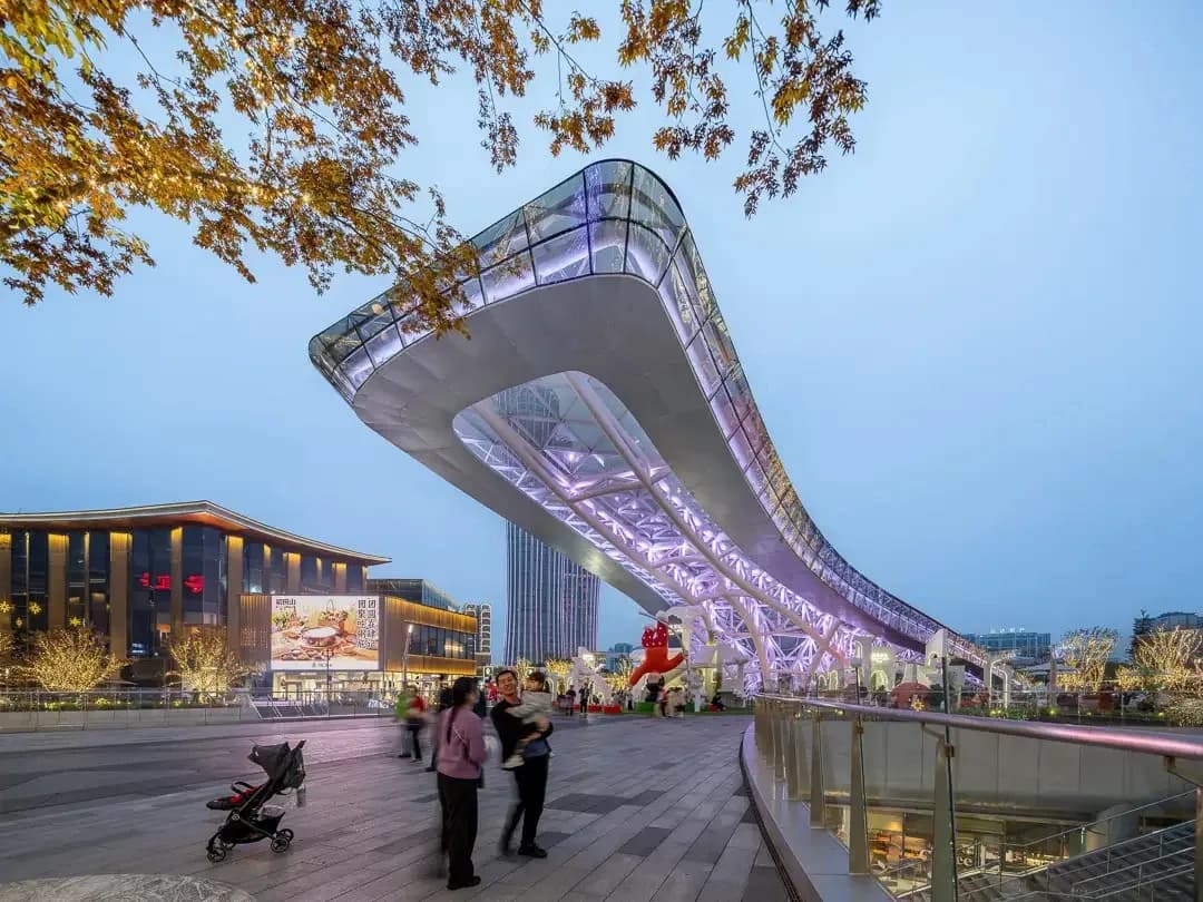 The Yibin Rail Hub masterplan integrates transit, culture and public space into a unified urban destination.