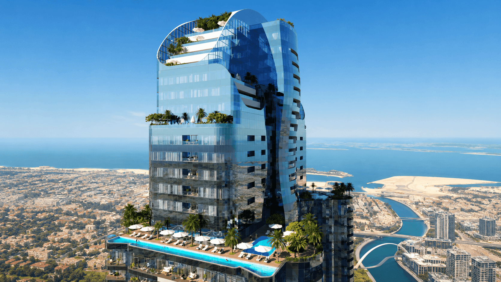 Al Habtoor Tower, a 1,740-unit residential development in Dubai.