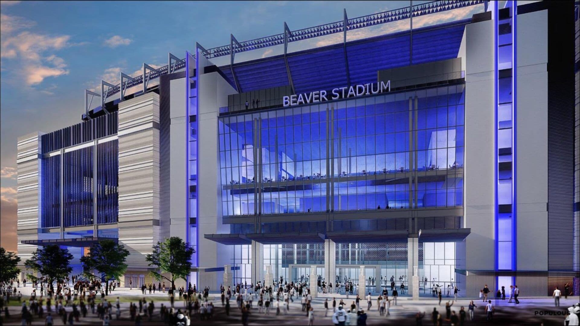 Penn State's $700M Beaver Stadium Renovation Reaches Key Milestones