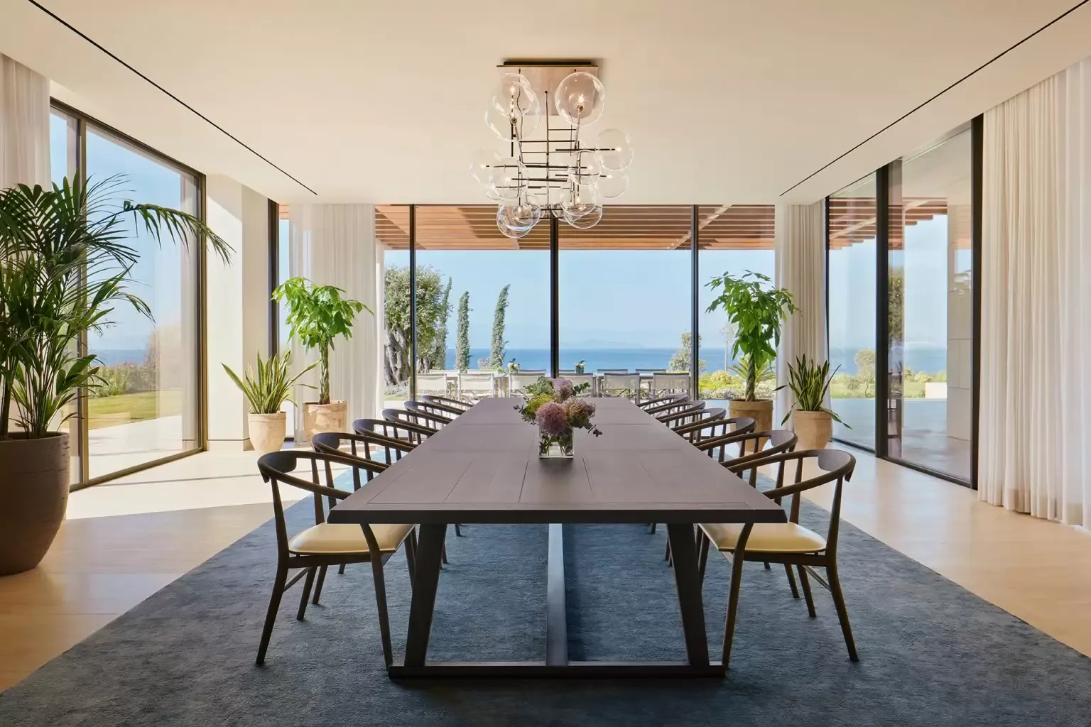 The masterplan uses terraced architecture, green roofs and layered landscaping to integrate the development seamlessly into Bodrum’s coastal terrain. Image: Bulgari Resorts & Mansions