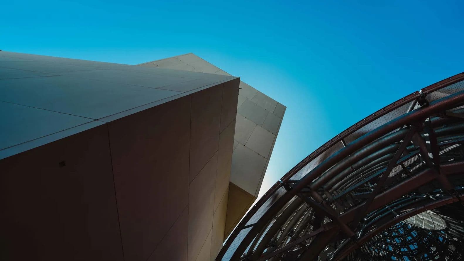 The Guggenheim Abu Dhabi museum designed by Frank Gehry at Saadiyat Cultural District in Abu Dhabi.