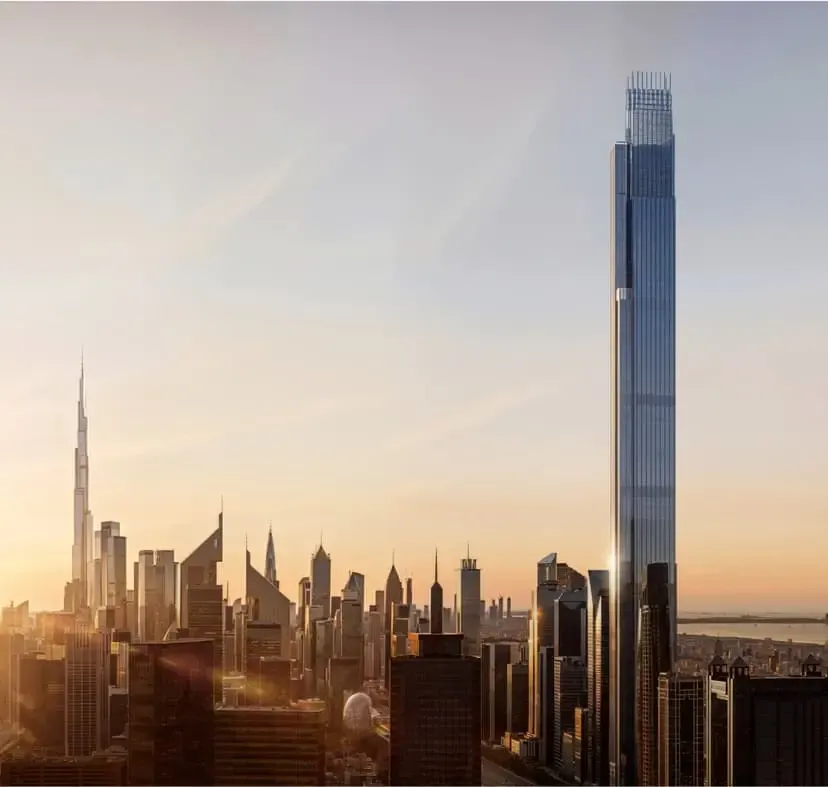 The world’s second tallest Burj Azizi tower steel contract has been awarded to Malaysian-headquartered Eversendai. 