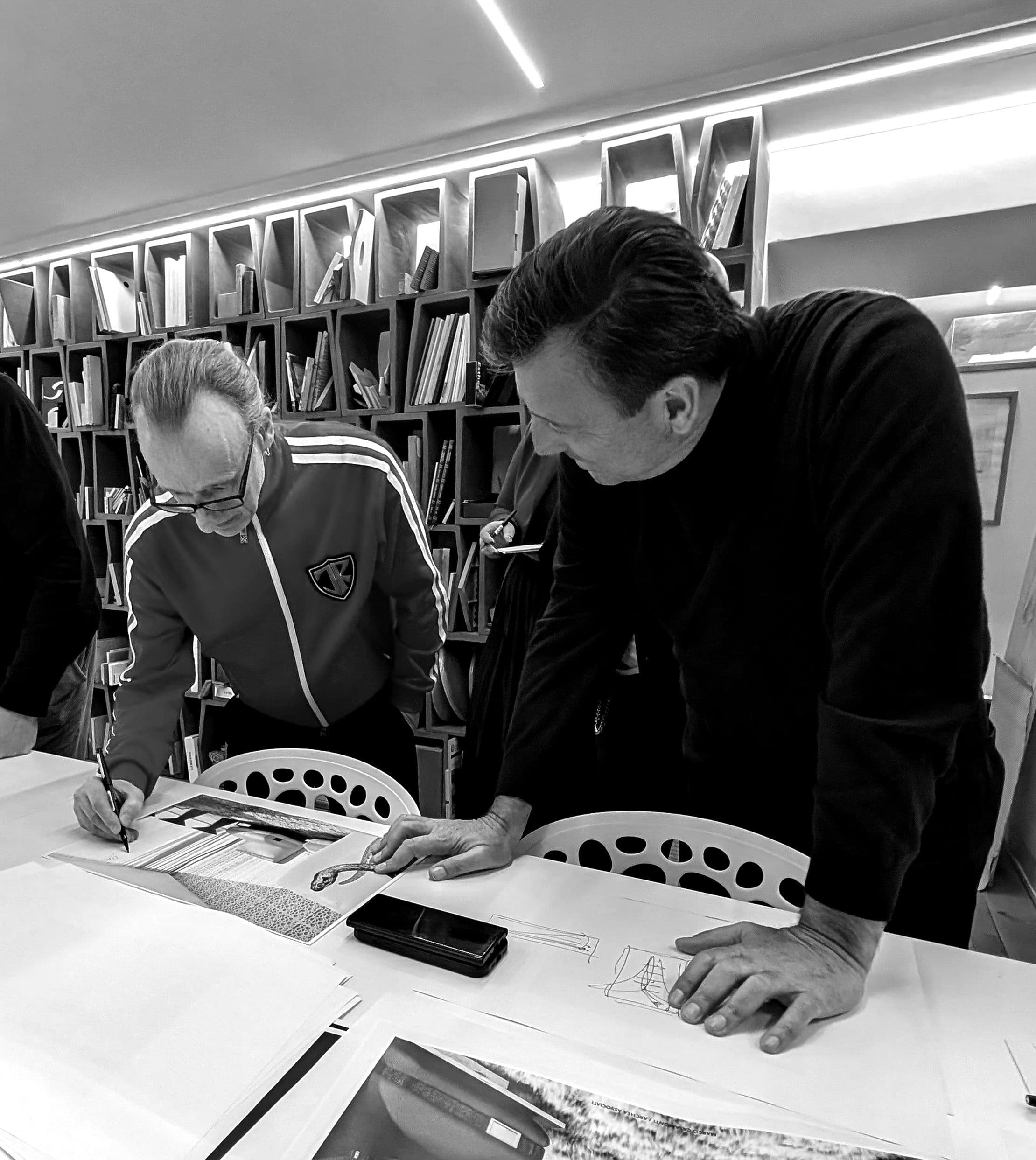 John Richmond and architect Marco Casamonti