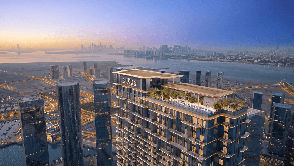 Rixos Al Reem Residences by Aedas on Al Reem Island, Abu Dhabi waterfront.
