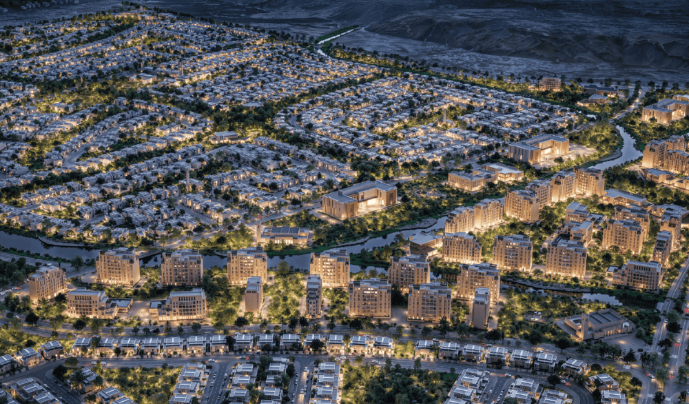 Al Ruba project, 5.7m sqm project with 9,000 homes and vast green space