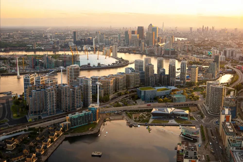 Visual rendering of the Thameside West project in London. (Image: Arada Developments)