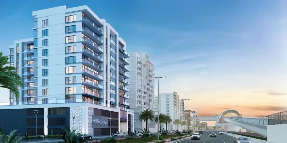 Azizi central building by Azizi Developement
