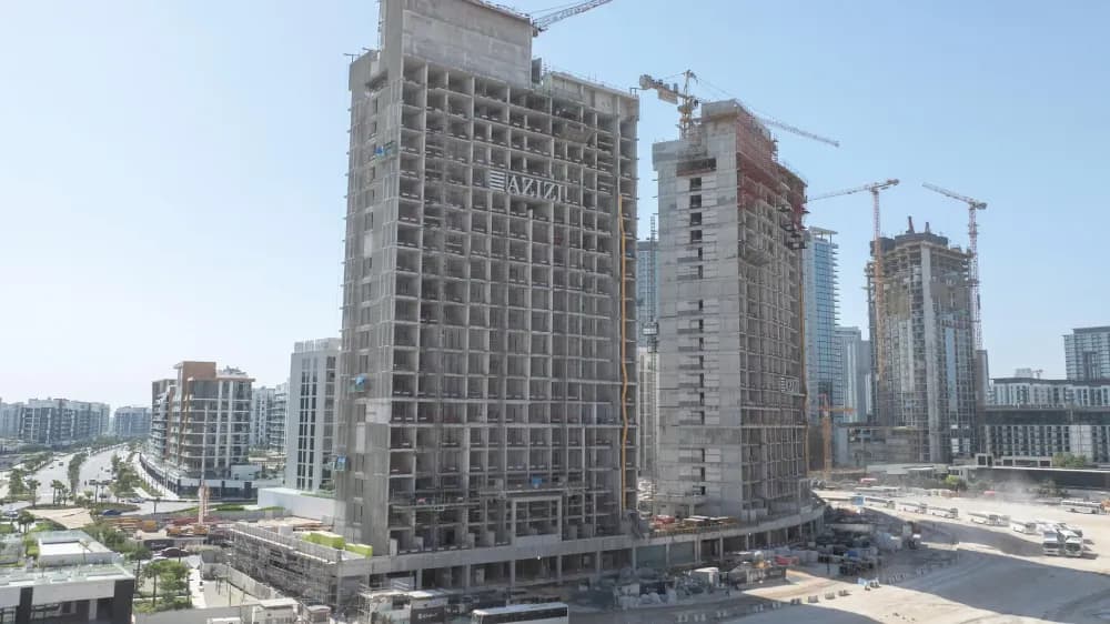 Azizi Beachfront in Riviera at 46% completion