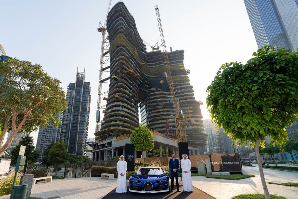 Bugatti Residences by Binghatti. Image: Binghatti Holding Ltd.