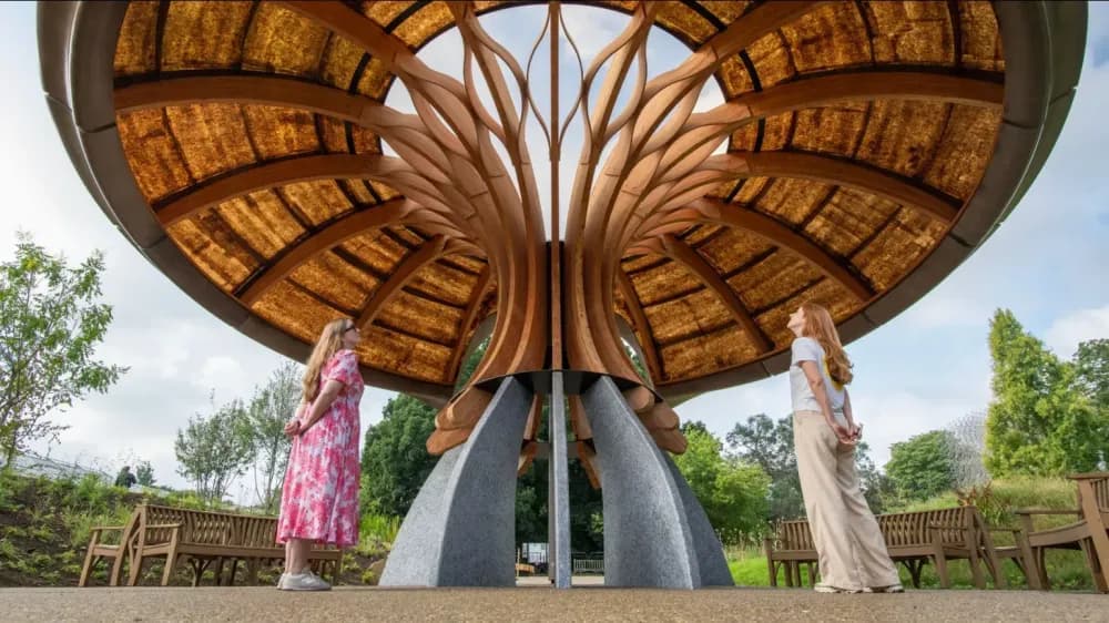 Carbon Garden Pavilion, Kew Gardens - London, UK
