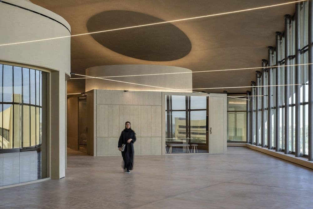 AD Government Office by Agata Kurzela Studio in Abu Dhabi