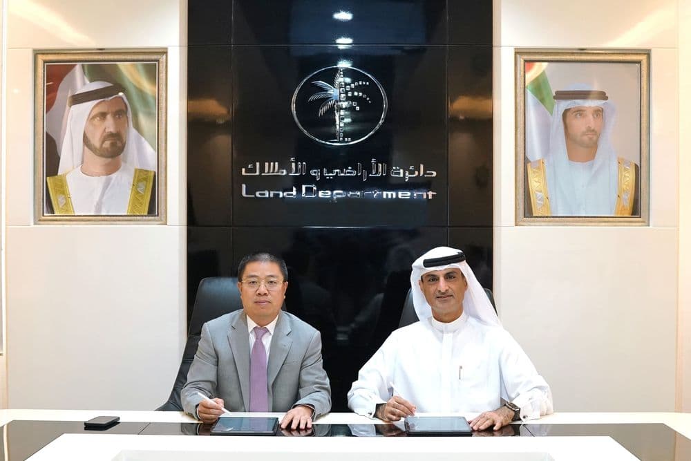 The agreement was signed by Majid Al Marri and David Wang