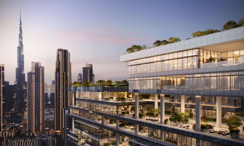 ENARA by OMNIYAT combines five-star hospitality-inspired amenities with sustainable, future-ready design.