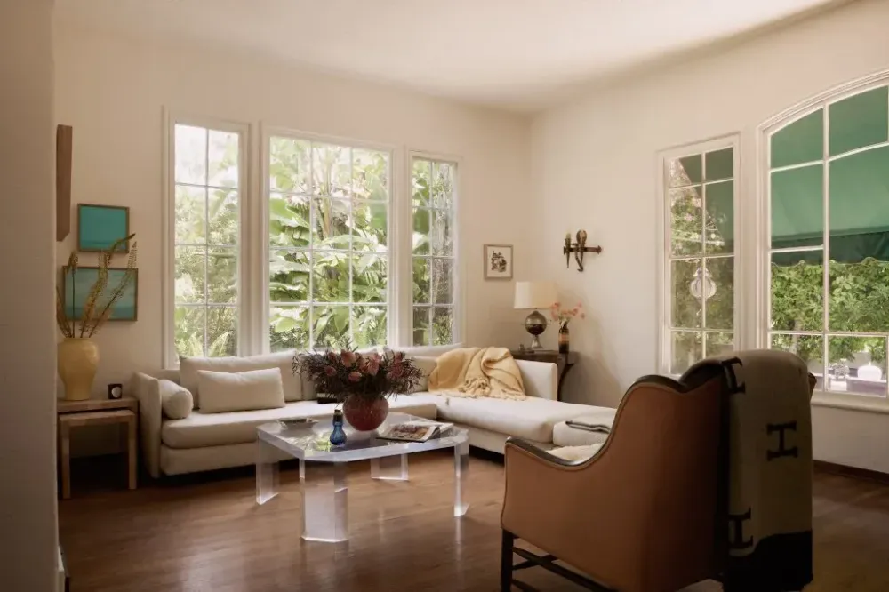 The living room