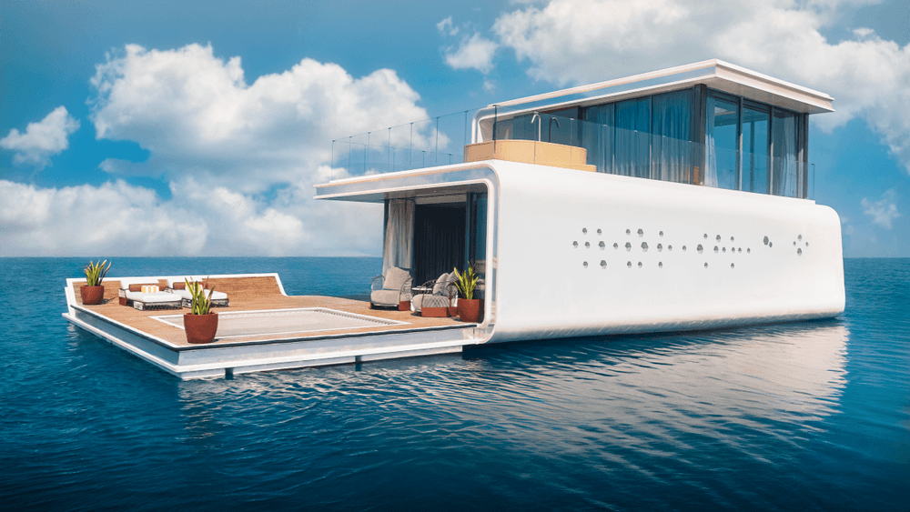 Render of Buddha-Bar’s Floating Residences