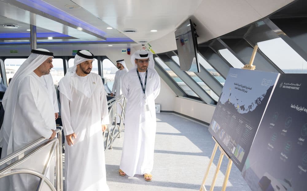 Sheikh Hamdan bin Zayed Al Nahyan Visits Dalma Island