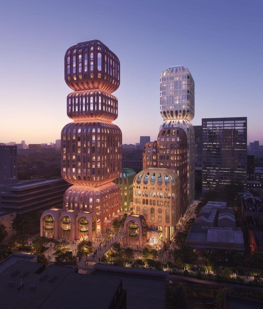 Hotel Towers by Heatherwick Studio in Bangkok