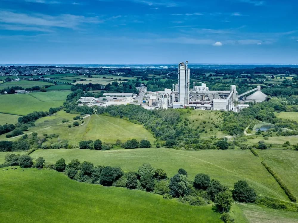 World’s first full-scale carbon capture cement plant
