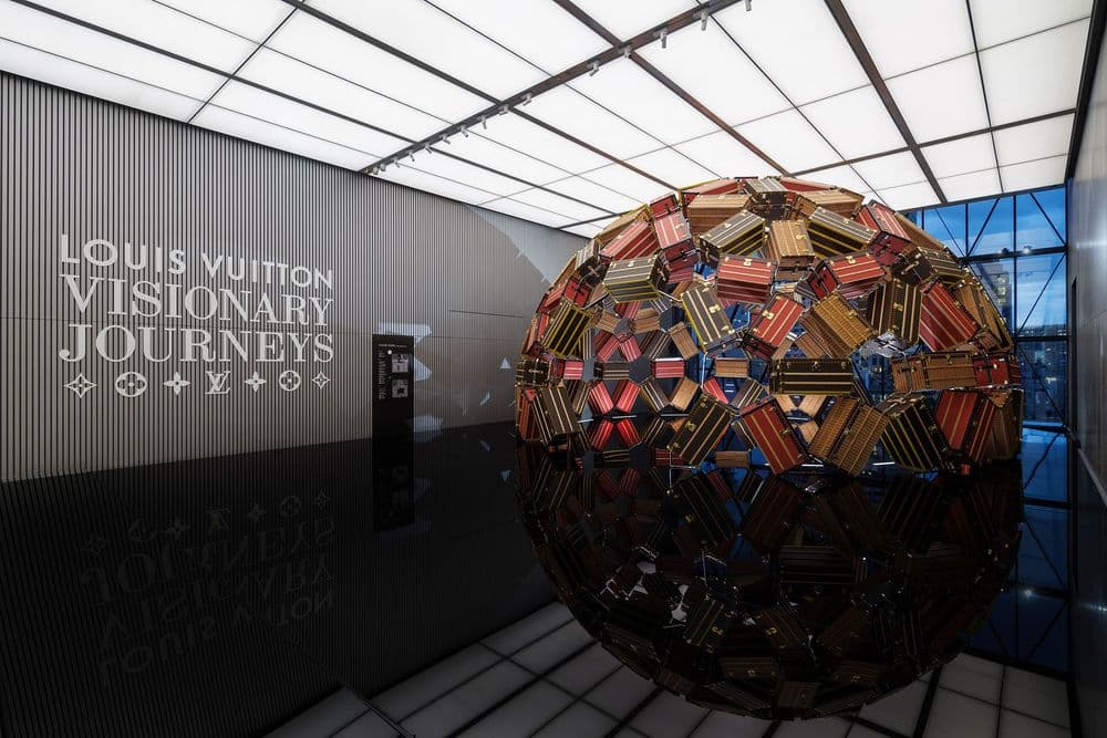 "Visionary Journeys," designed by OMA’s Shohei Shigematsu, at the Nakanoshima Museum of Art. 