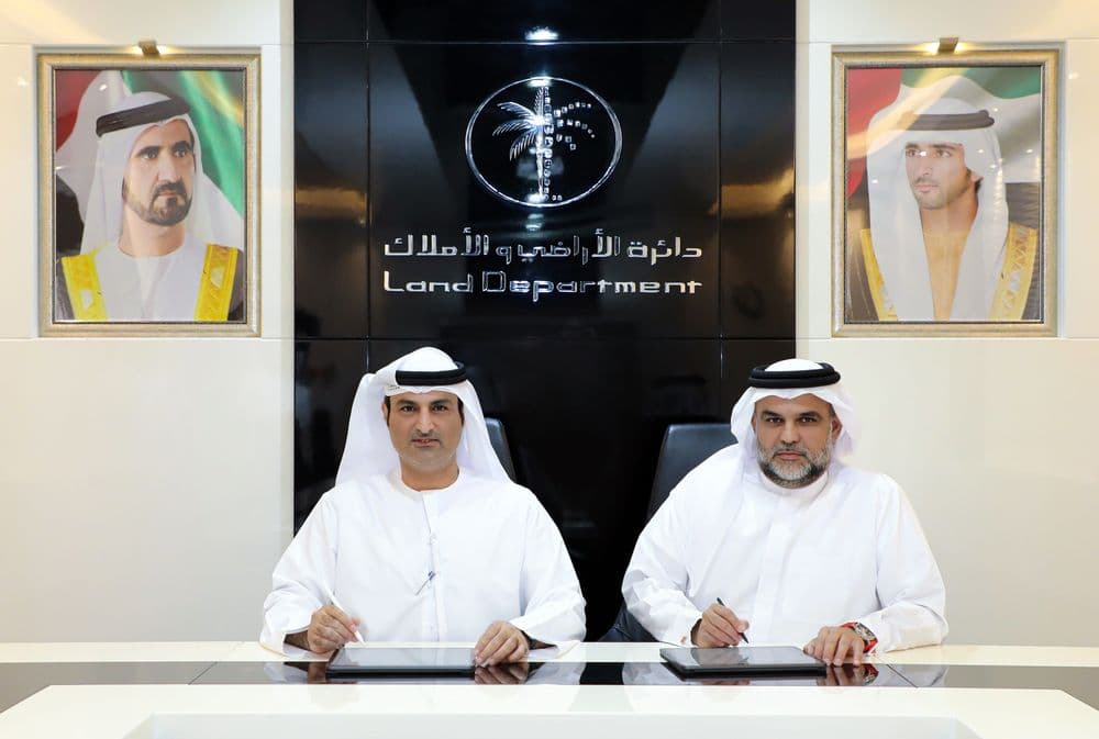 Majid Al Marri and Bader Al Gergawi
