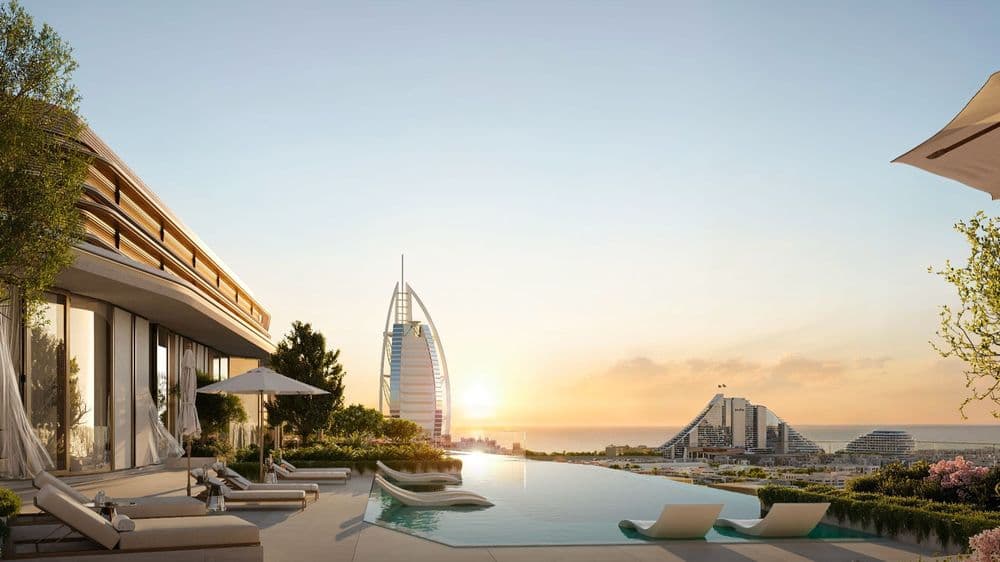 Nourelle offers 66 luxury homes with skybridge and sea views.