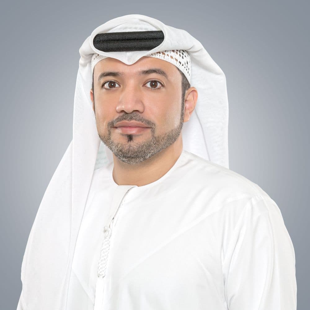 His Excellency Eng. Omar bin Omair Al Muhairi, Director General of the Department of Lands and Real Estate Regulation in Ajman.