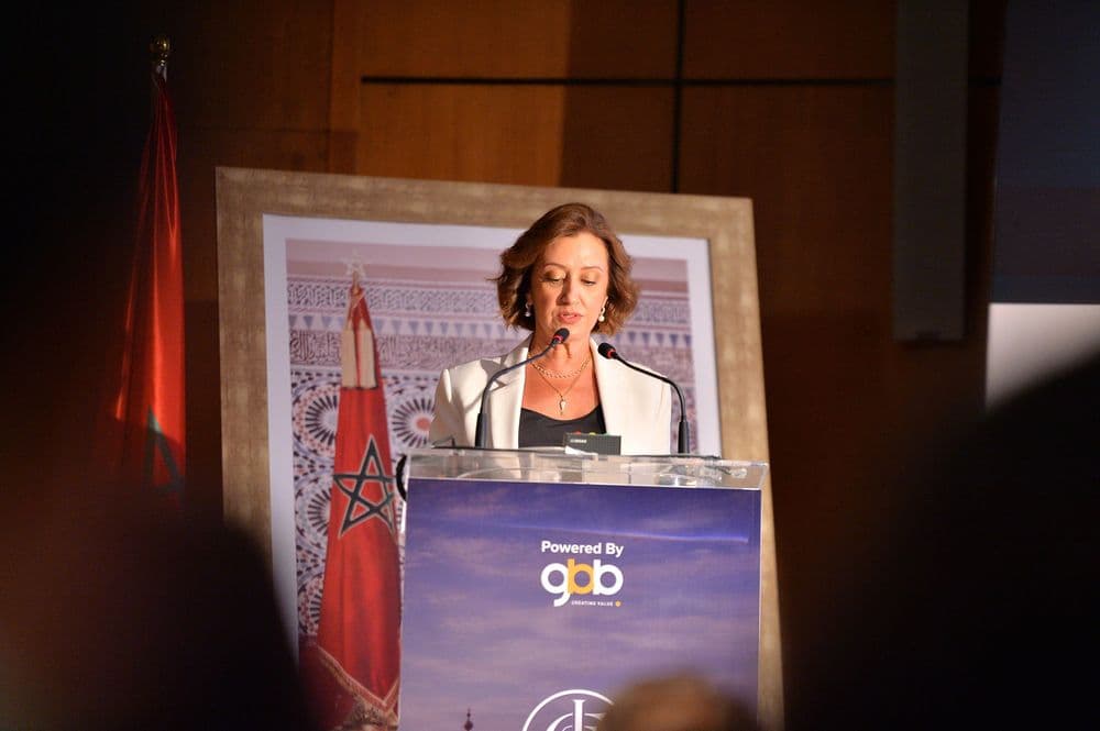 H.E. Fatim-Zahra Ammor, Morocco's Minister of Tourism, Handicrafts and Social and Solidarity Economy